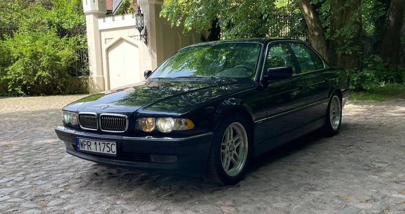 BMW Seria 7 cena 38500 przebieg: 342000, rok produkcji 2000 z Warszawa małe 46